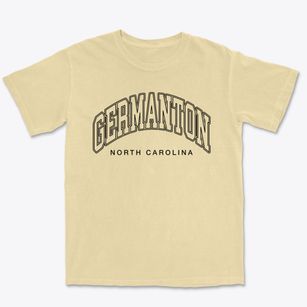 Germanton North Carolina Inline Premium Heavyweight T-shirt