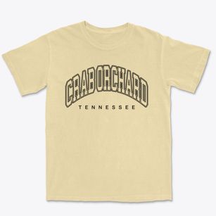 Crab Orchard Tennessee Inline Premium Heavyweight T-shirt