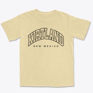 Kirtland New Mexico Inline Premium Heavyweight T-shirt