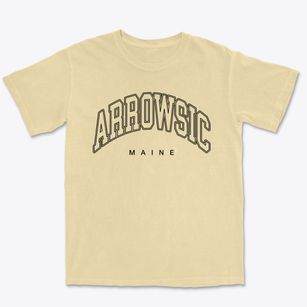 Arrowsic Maine Inline Premium Heavyweight T-shirt