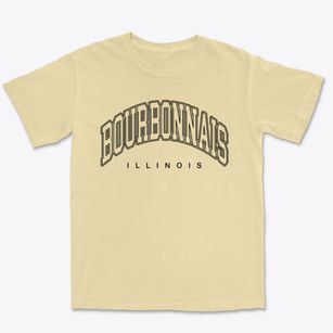 Bourbonnais Illinois Inline Premium Heavyweight T-shirt