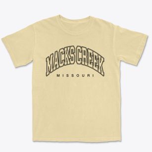 Macks Creek Missouri Inline Premium Heavyweight T-shirt