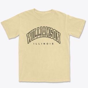 Williamson Illinois Inline Premium Heavyweight T-shirt