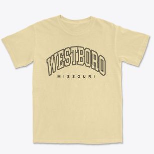 Westboro Missouri Inline Premium Heavyweight T-shirt
