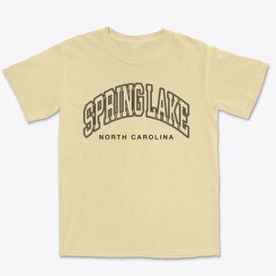 Spring Lake North Carolina Inline Premium Heavyweight T-shirt