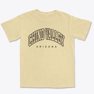 Chino Valley Arizona Inline Premium Heavyweight T-shirt