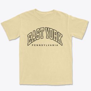 East York Pennsylvania Inline Premium Heavyweight T-shirt