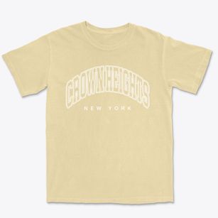 Crown Heights New York Inline Premium Heavyweight T-shirt