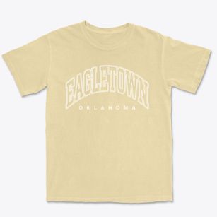 Eagletown Oklahoma Inline Premium Heavyweight T-shirt