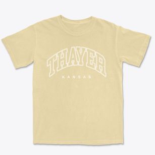 Thayer Kansas Inline Premium Heavyweight T-shirt