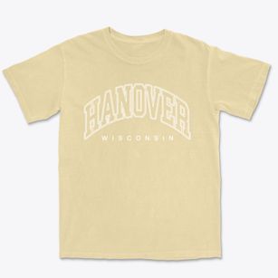 Hanover Wisconsin Inline Premium Heavyweight T-shirt