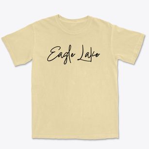 Eagle Lake Texas Freestyle Premium Heavyweight T-shirt