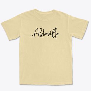 Abbeville Alabama Freestyle Premium Heavyweight T-shirt