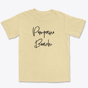 Pompano Beach Florida Freestyle Premium Heavyweight T-shirt