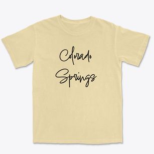 Colorado Springs Colorado Freestyle Premium Heavyweight T-shirt