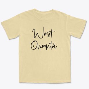 West Oneonta New York Freestyle Premium Heavyweight T-shirt