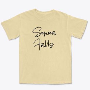 Seneca Falls New York Freestyle Premium Heavyweight T-shirt
