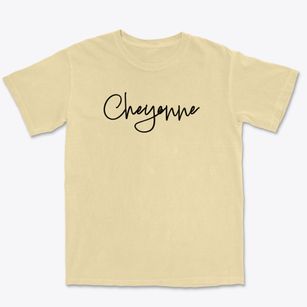 Cheyenne Wyoming Freestyle Premium Heavyweight T-shirt