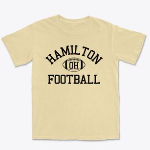 Hamilton Ohio Football Premium Heavyweight T-shirt