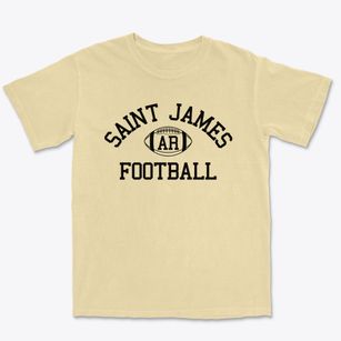 Saint James Arkansas Football Premium Heavyweight T-shirt