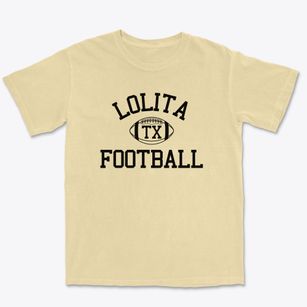 Lolita Texas Football Premium Heavyweight T-shirt