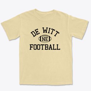De Witt Nebraska Football Premium Heavyweight T-shirt