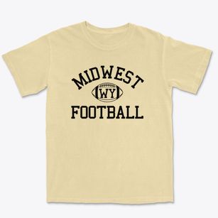 Midwest Wyoming Football Premium Heavyweight T-shirt