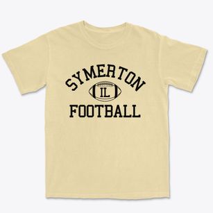 Symerton Illinois Football Premium Heavyweight T-shirt