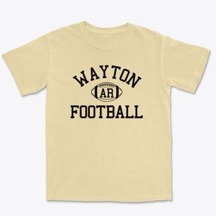 Wayton Arkansas Football Premium Heavyweight T-shirt