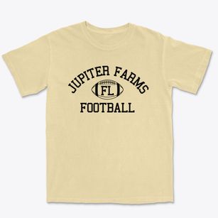 Jupiter Farms Florida Football Premium Heavyweight T-shirt