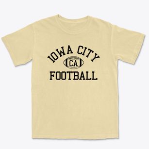 Iowa City California Football Premium Heavyweight T-shirt