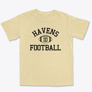 Havens Idaho Football Premium Heavyweight T-shirt