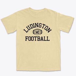 Ludington Michigan Football Premium Heavyweight T-shirt