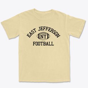 East Jefferson New York Football Premium Heavyweight T-shirt