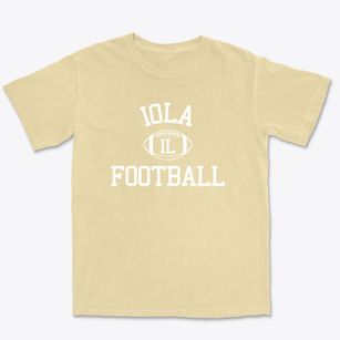 Iola Illinois Football Premium Heavyweight T-shirt