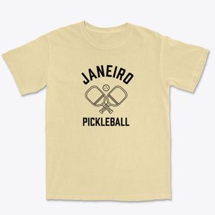 Janeiro North Carolina Pickleball Premium Heavyweight T-shirt