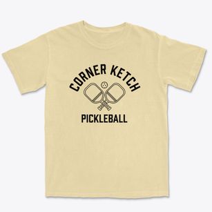 Corner Ketch Pennsylvania Pickleball Premium Heavyweight T-shirt