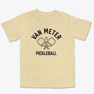 Van Meter Ohio Pickleball Premium Heavyweight T-shirt