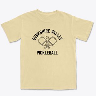 Berkshire Valley New Jersey Pickleball Premium Heavyweight T-shirt