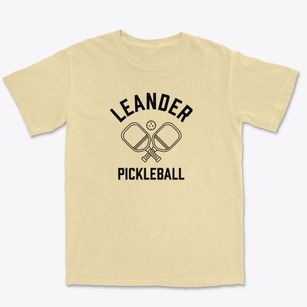 Leander Kentucky Pickleball Premium Heavyweight T-shirt