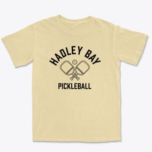 Hadley Bay New York Pickleball Premium Heavyweight T-shirt