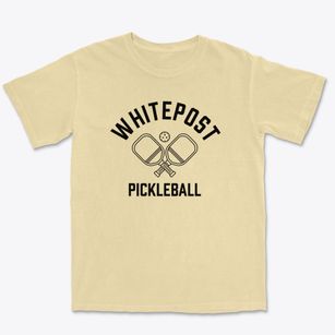 Whitepost North Carolina Pickleball Premium Heavyweight T-shirt