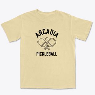 Arcadia Washington Pickleball Premium Heavyweight T-shirt