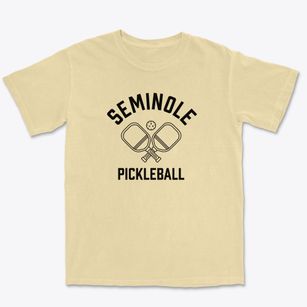 Seminole North Carolina Pickleball Premium Heavyweight T-shirt