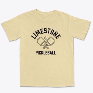Limestone Maine Pickleball Premium Heavyweight T-shirt
