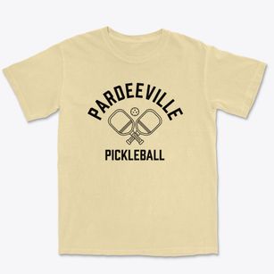 Pardeeville Wisconsin Pickleball Premium Heavyweight T-shirt