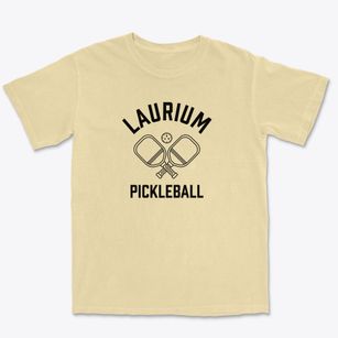 Laurium Michigan Pickleball Premium Heavyweight T-shirt