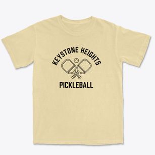Keystone Heights Florida Pickleball Premium Heavyweight T-shirt
