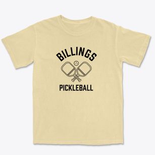 Billings Missouri Pickleball Premium Heavyweight T-shirt