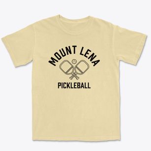 Mount Lena Maryland Pickleball Premium Heavyweight T-shirt
